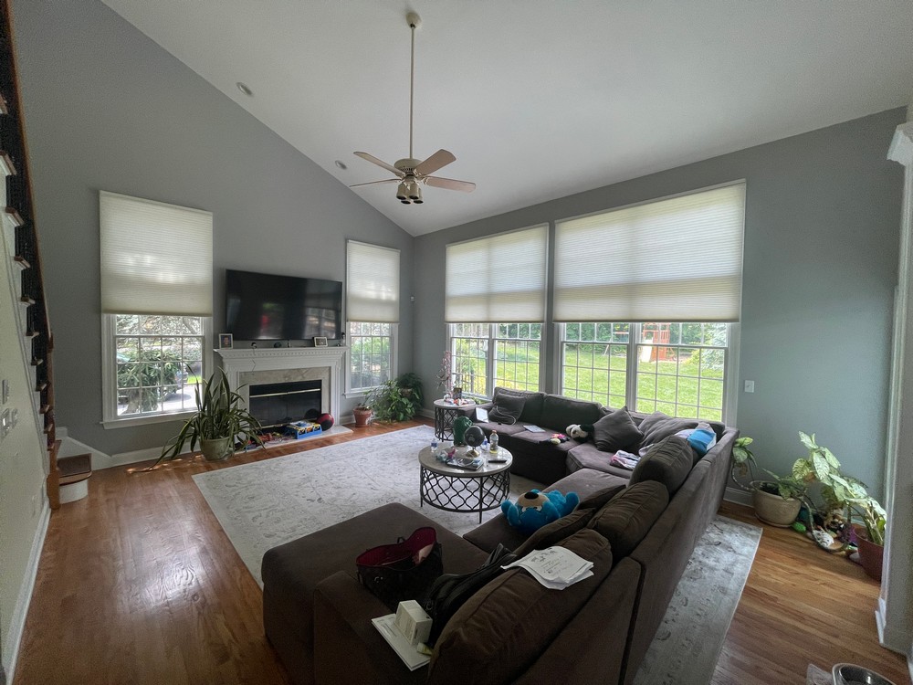 Motorized honeycomb shades forest ave glen ridge nj
